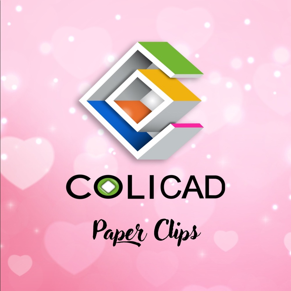Colicad BOUTIQUE Paper Clips Trombones - GET 15$ OFF